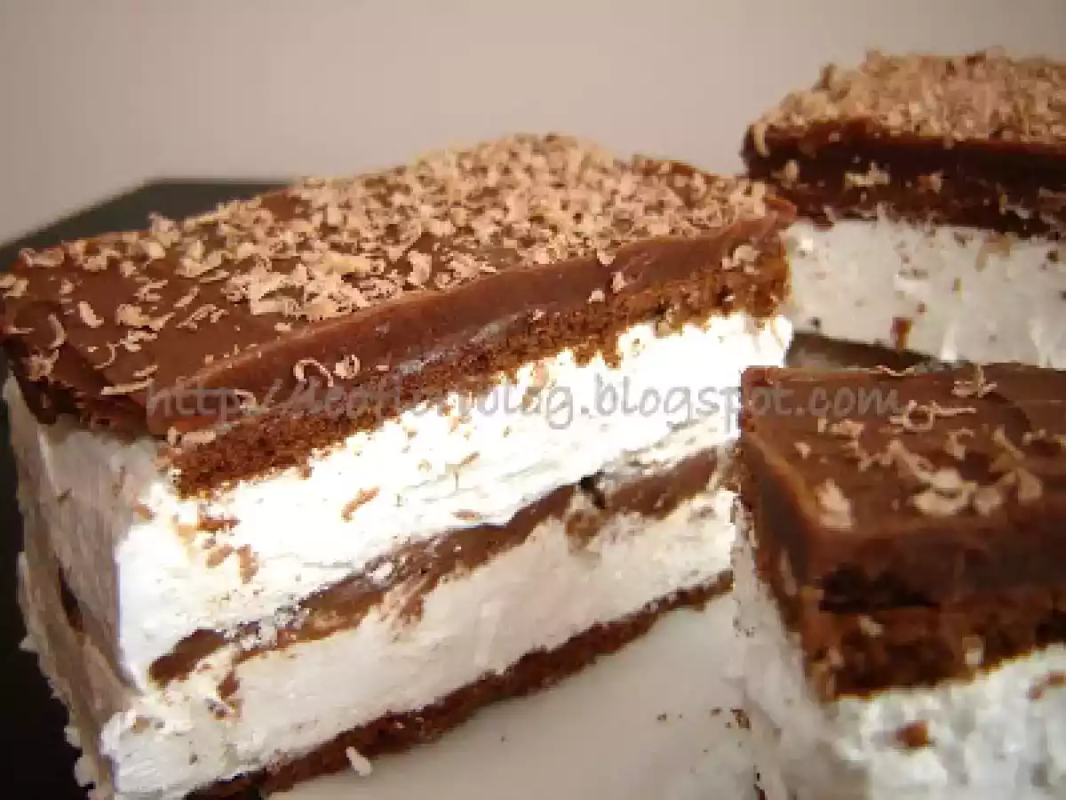 Prajitura Kinder Pingui / Kinder Pingui cake - poza 12