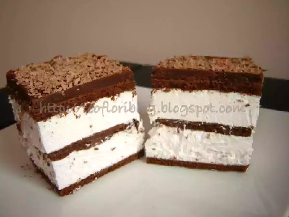 Prajitura Kinder Pingui / Kinder Pingui cake - poza 13