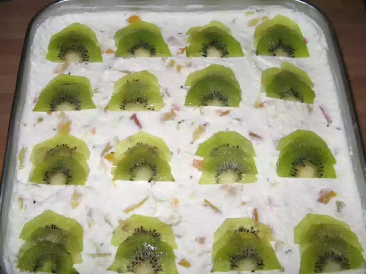 Prajitura Macedonia de frutas - poza 2