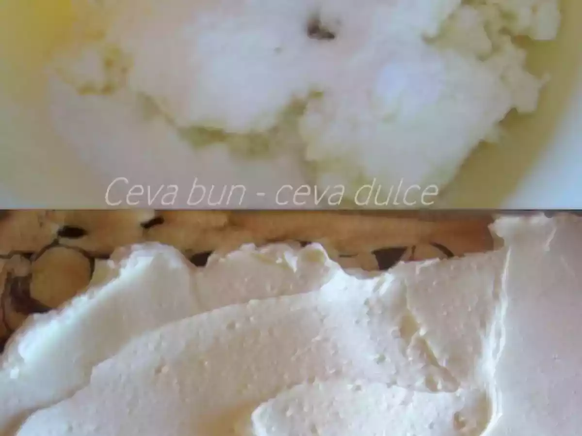 Prajitura marmorata cu prune si crema de branza - poza 5