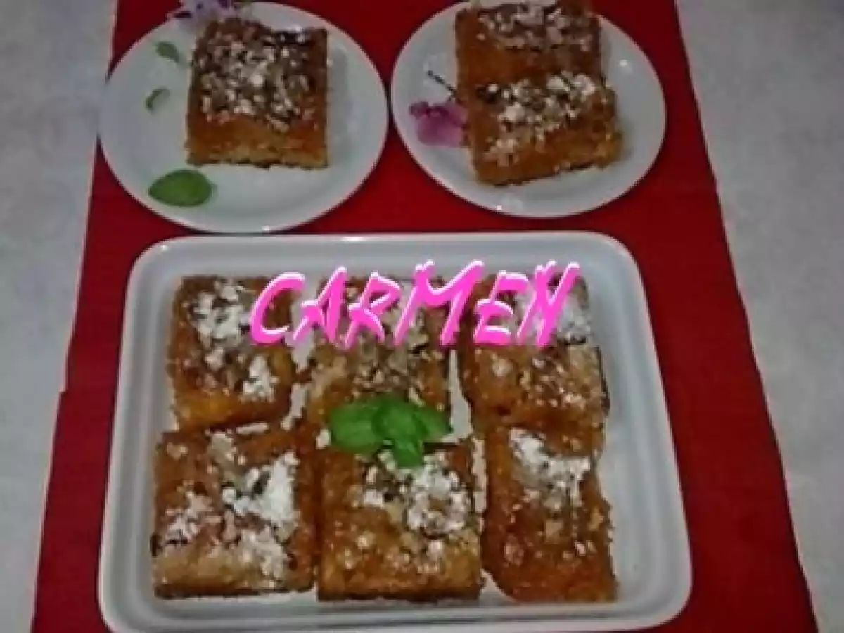 Prajitura spornica cu dovleac