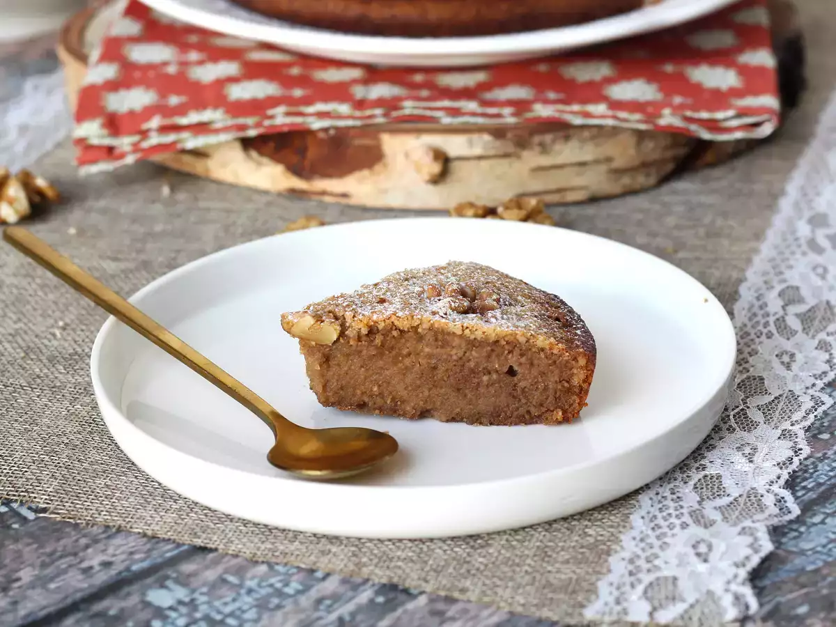 Prăjitură super-ușoară cu nuci cu doar 4 ingrediente - poza 5