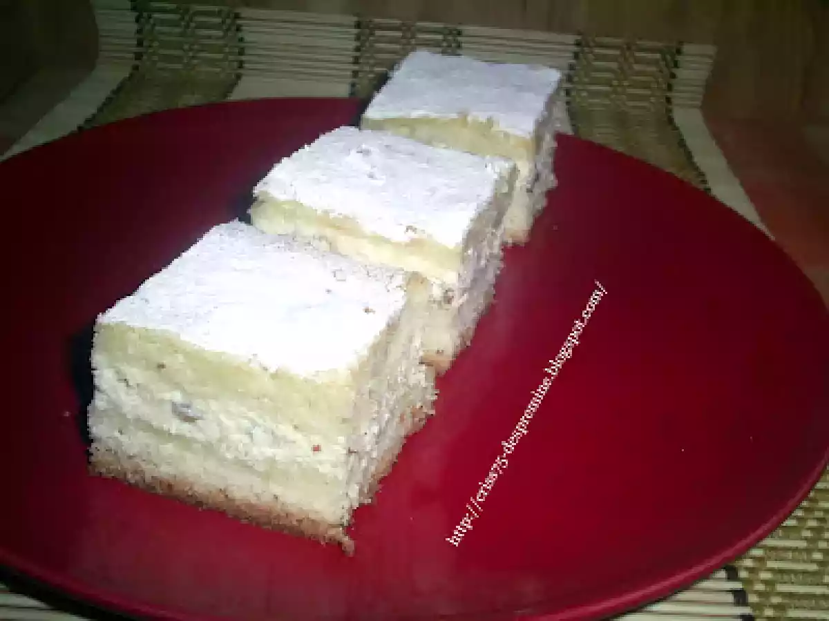 Prajitura turnata cu branza - poza 4