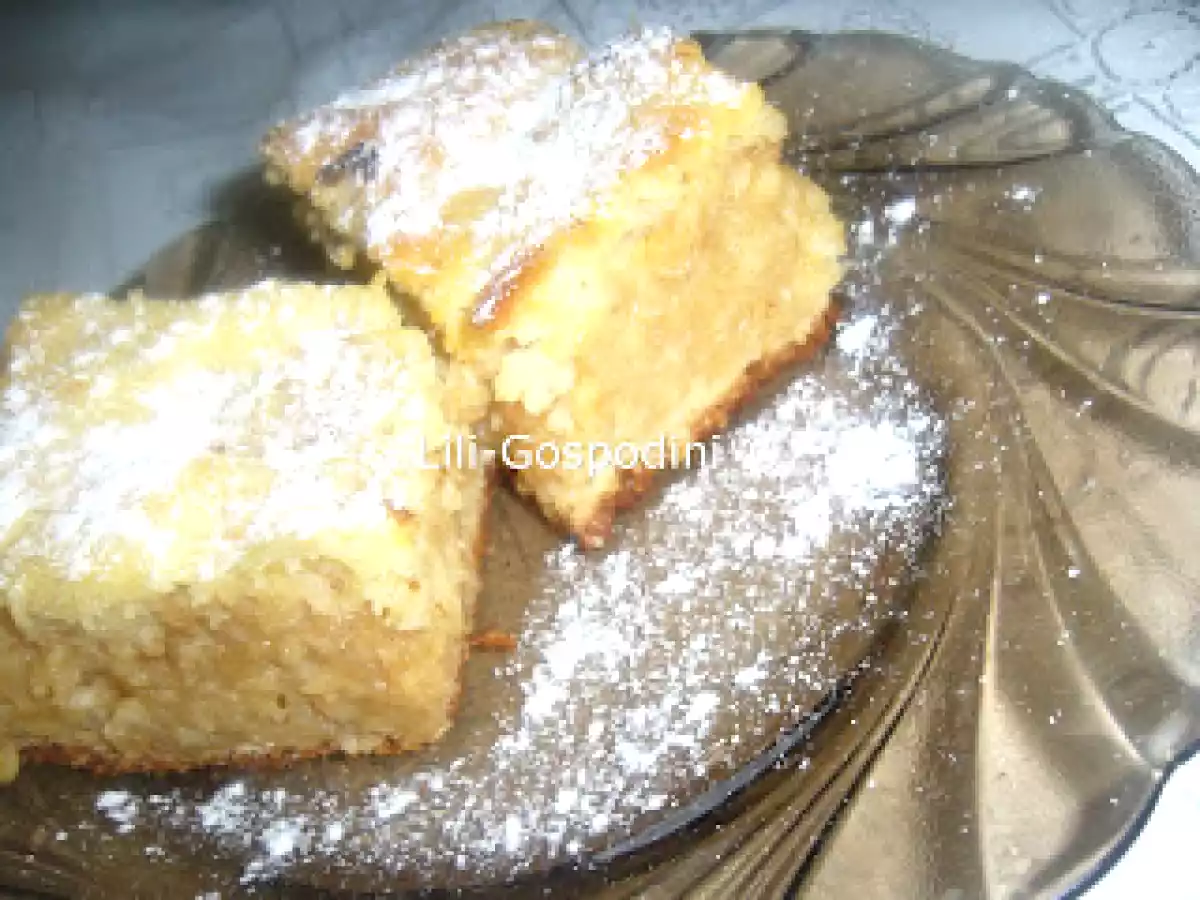 Prajitura turnata cu mere - poza 3