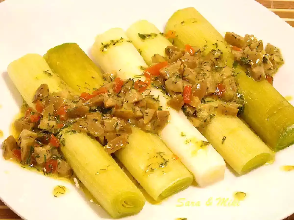 Praz cu sos de vin si masline / Garnitura - poza 2