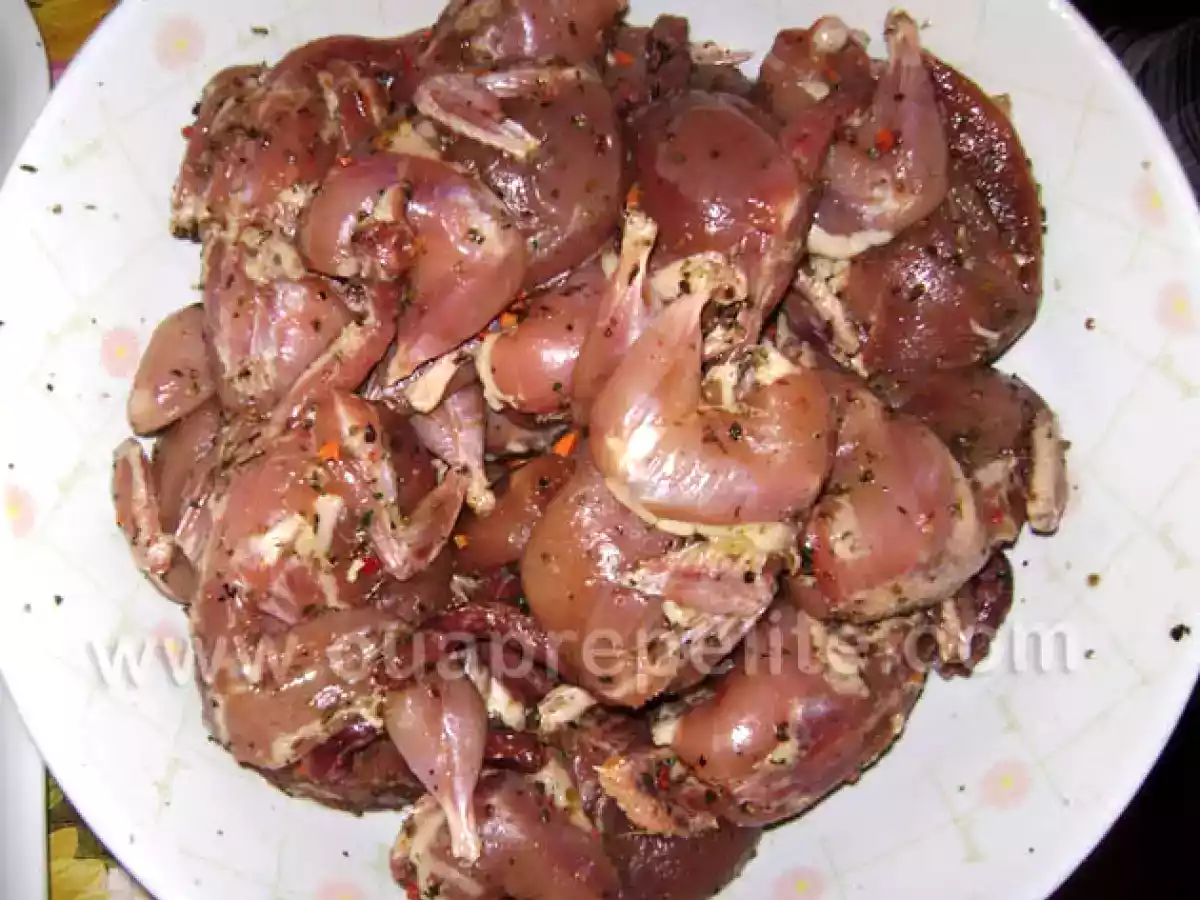 Prepelite cu bacon la cuptor - poza 2