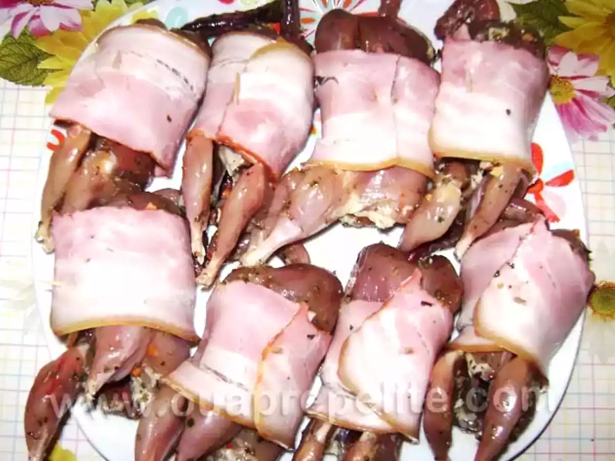 Prepelite cu bacon la cuptor - poza 3