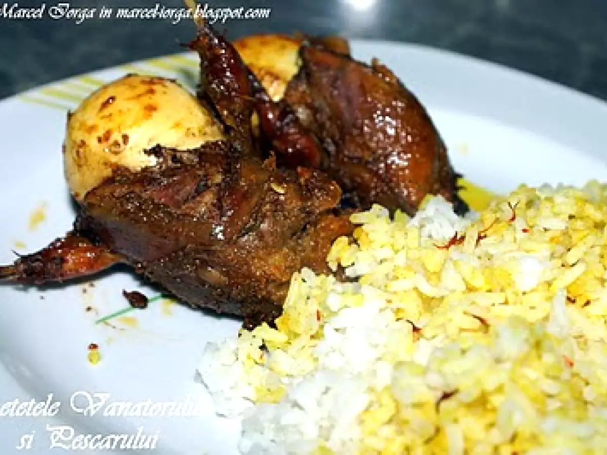 Prepelite in stil Indian (O parte din Masa Regilor ) - poza 2