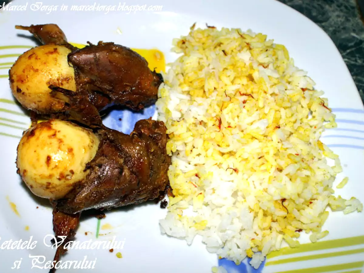 Prepelite in stil Indian (O parte din Masa Regilor ) - poza 3