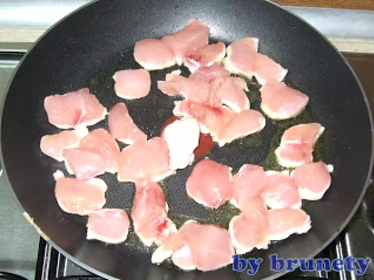 Pui cu ananas la tigaie - poza 5