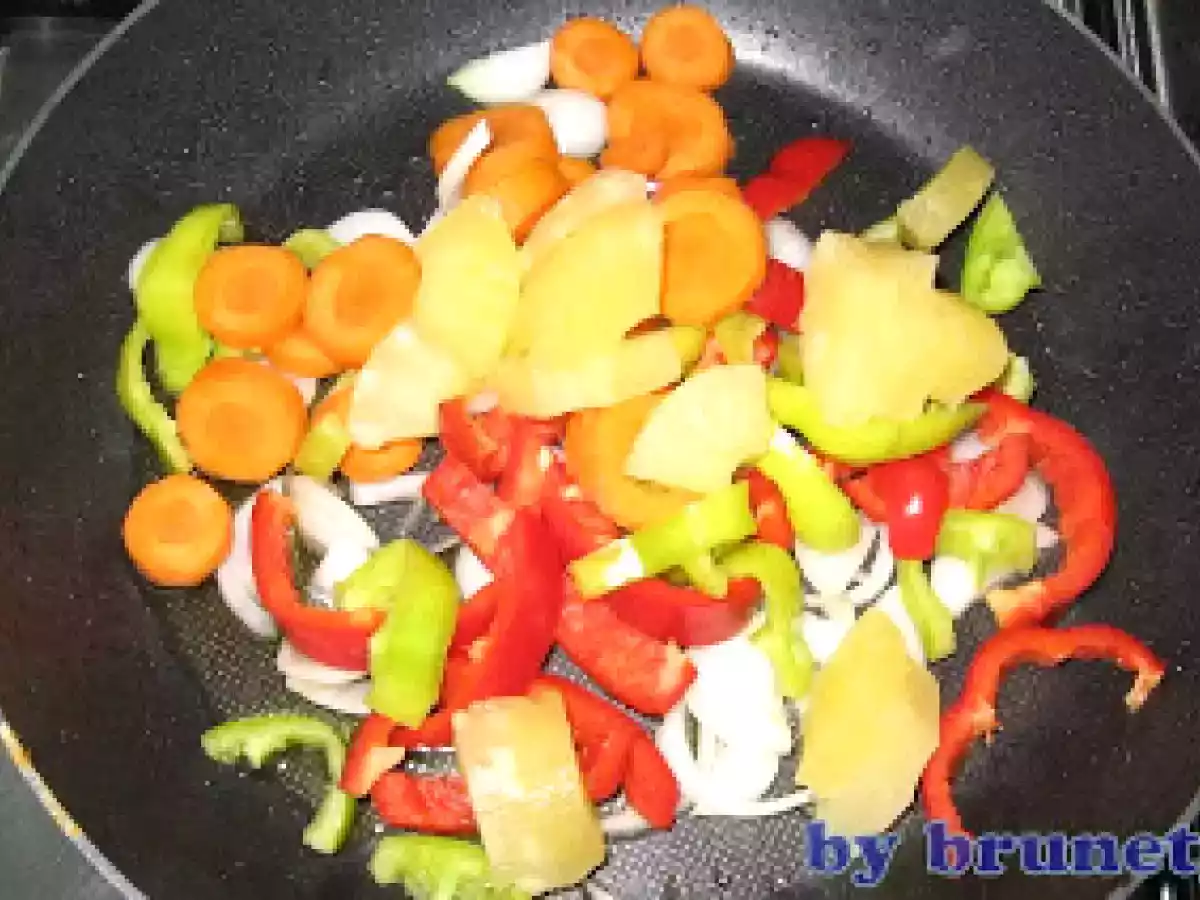 Pui cu ananas la tigaie - poza 7