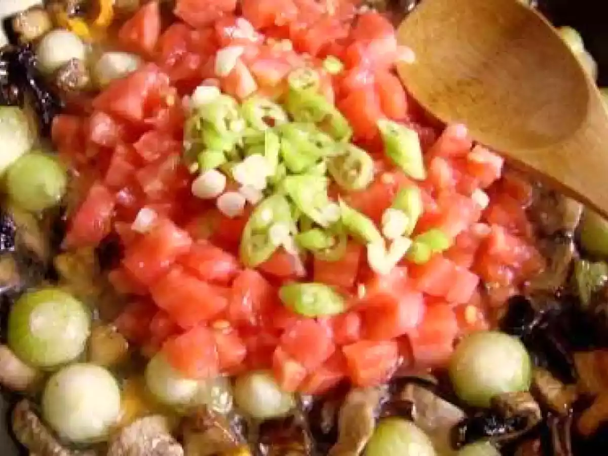 Pui cu arpagic si ciuperci - poza 3