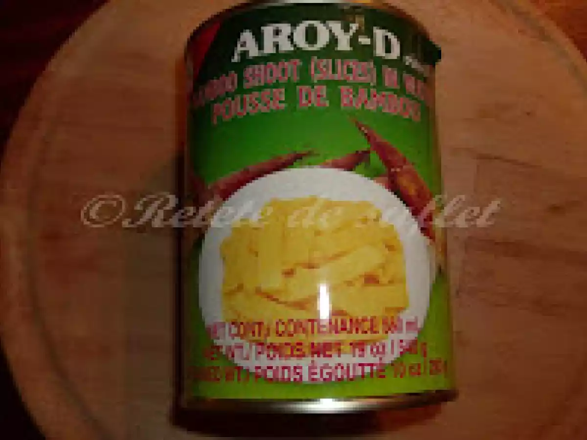 Pui cu bambus (Bamboo shoots chicken) - poza 2