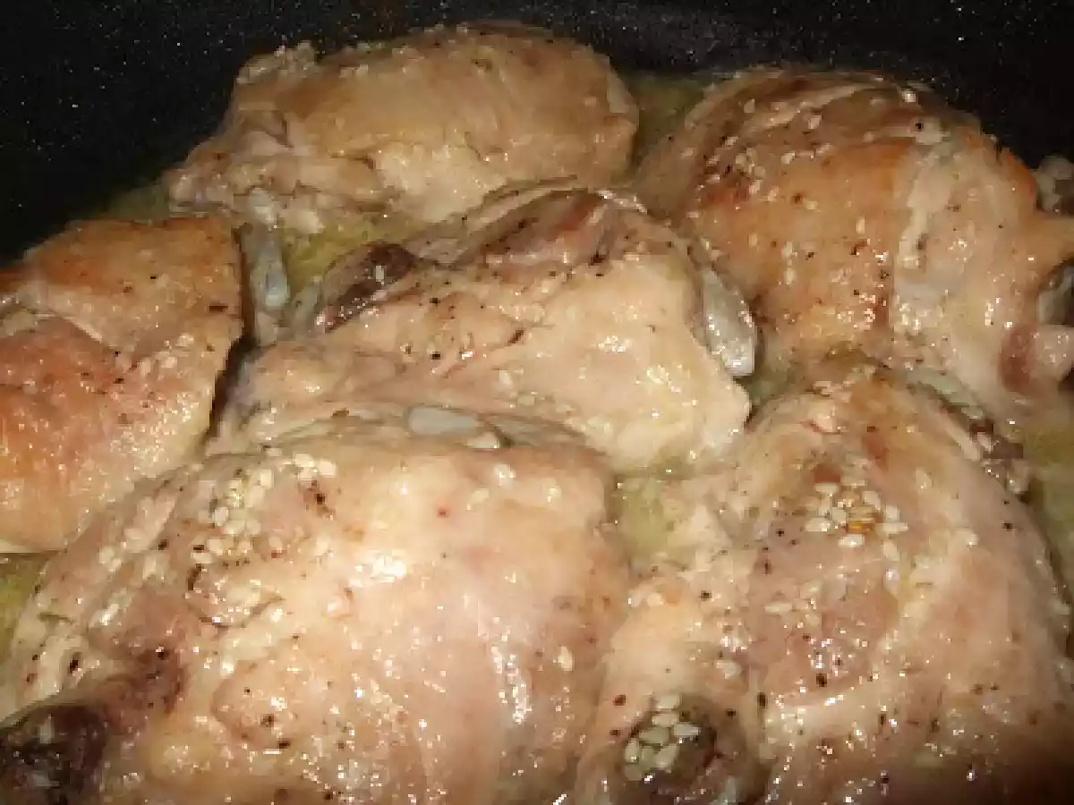 Pui cu banane si ananas - poza 4