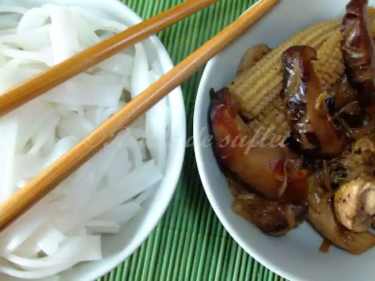 Pui cu ciuperci shiitake - poza 4