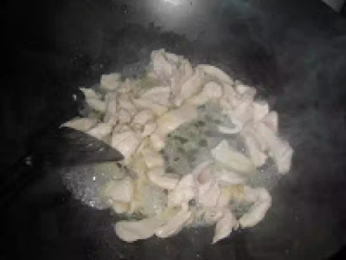 Pui cu ghimbir legume si orez - poza 5