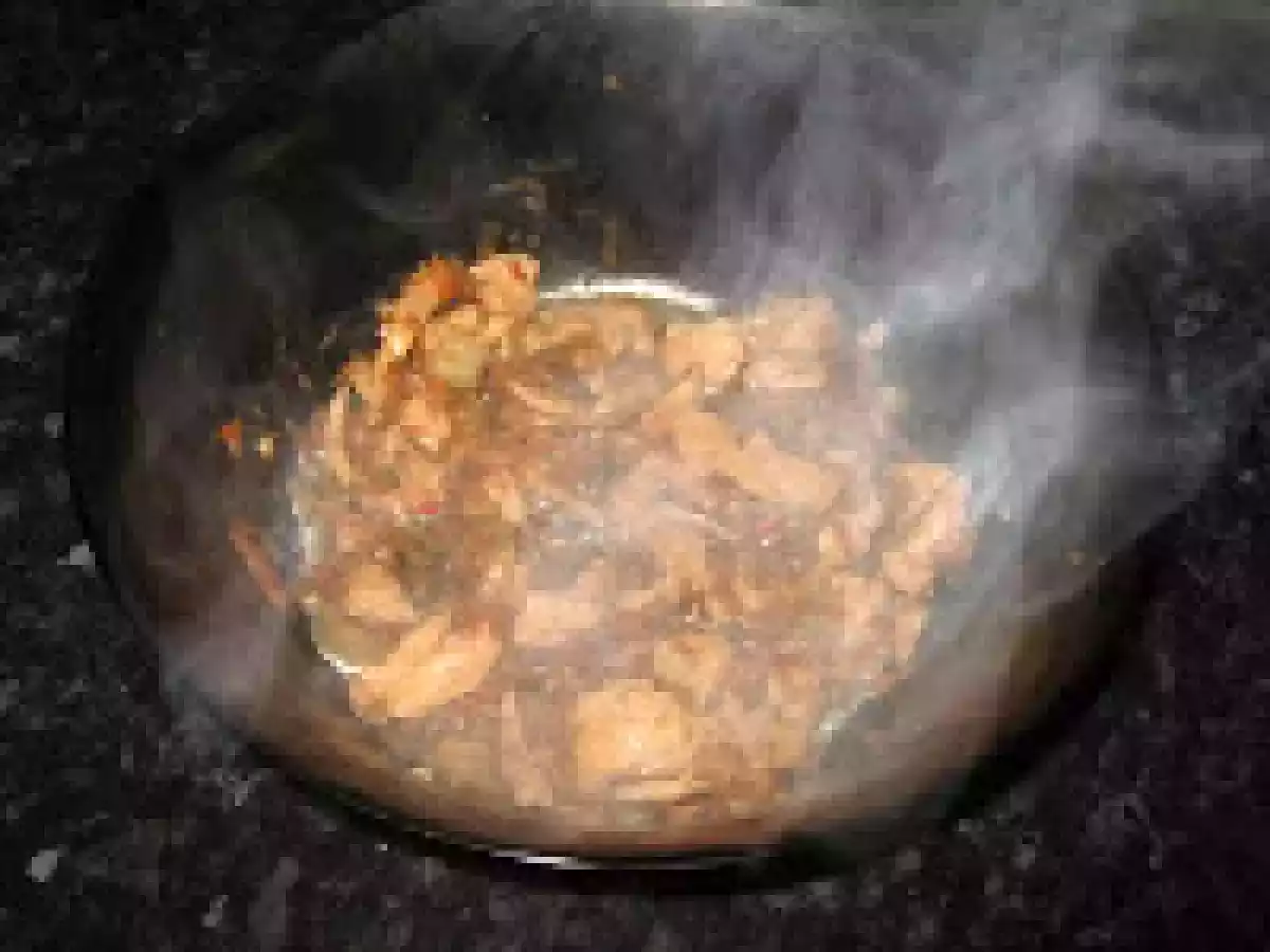 Pui cu ghimbir legume si orez - poza 7