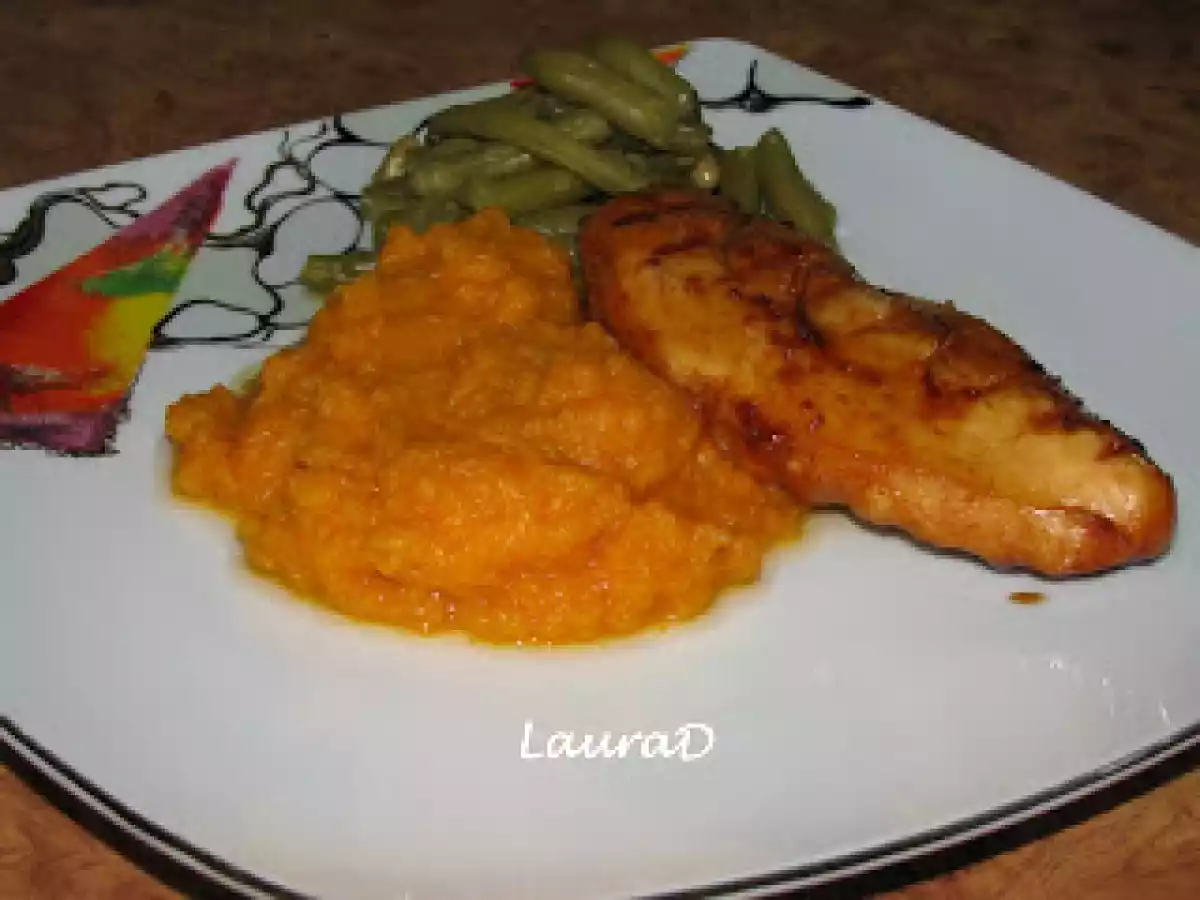 Pui cu ghimbir si piure de cartofi dulci - poza 5