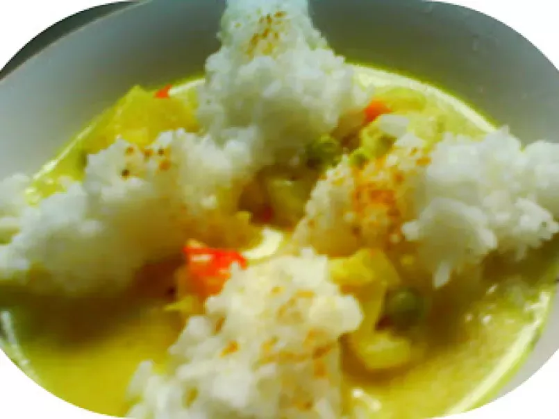 Pui cu legume, ananas si lapte de cocos (reteta chinezeasca) / Chicken with vegetables, poza 11