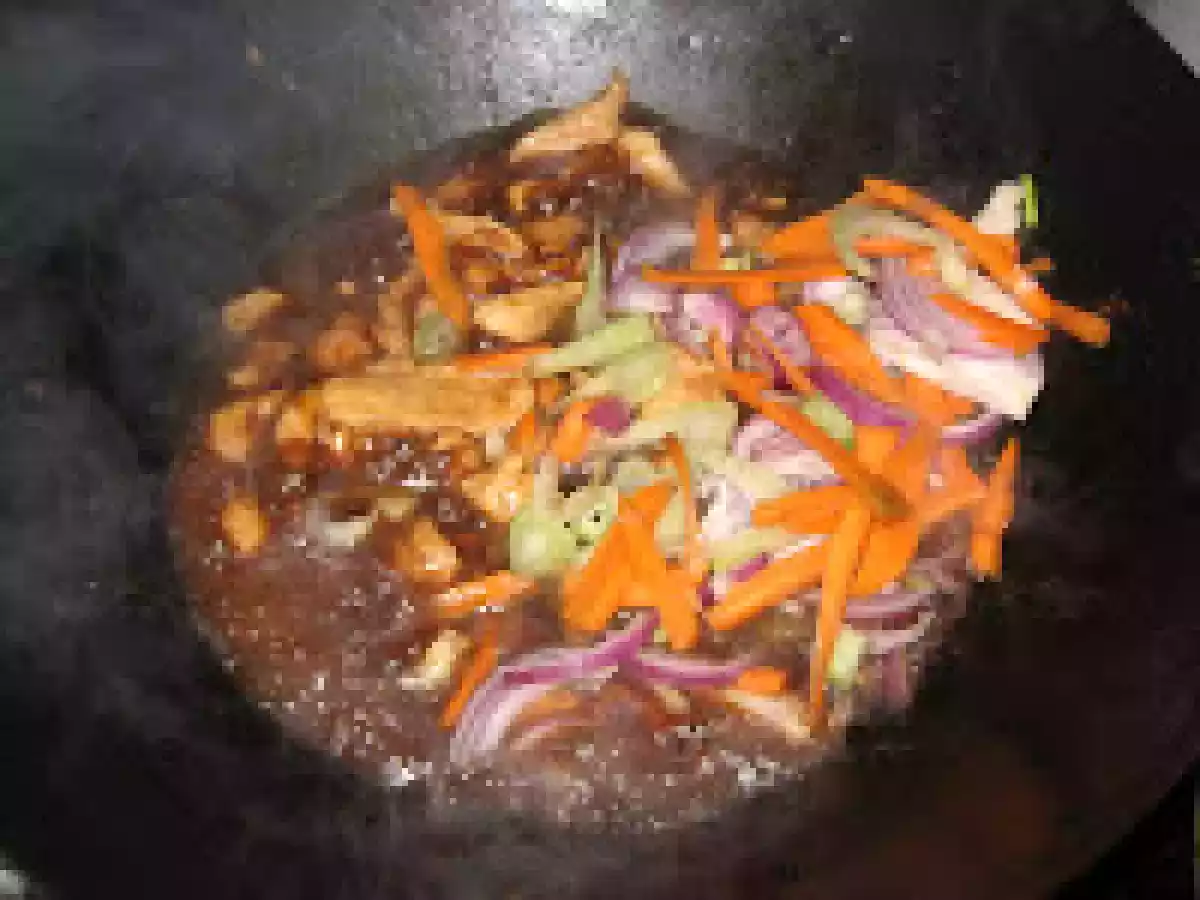 Pui cu legume si orez in stil chinezesc - poza 7