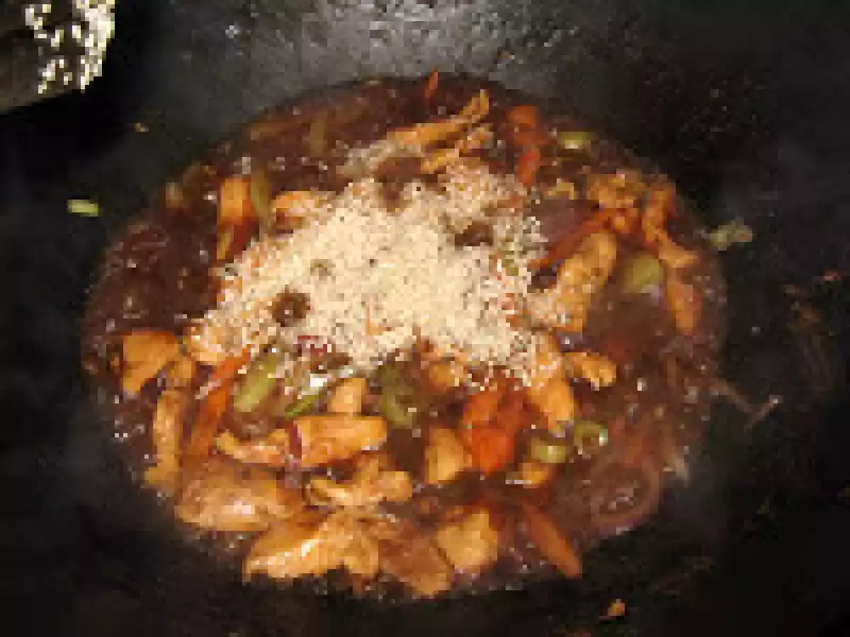 Pui cu legume si orez in stil chinezesc - poza 8