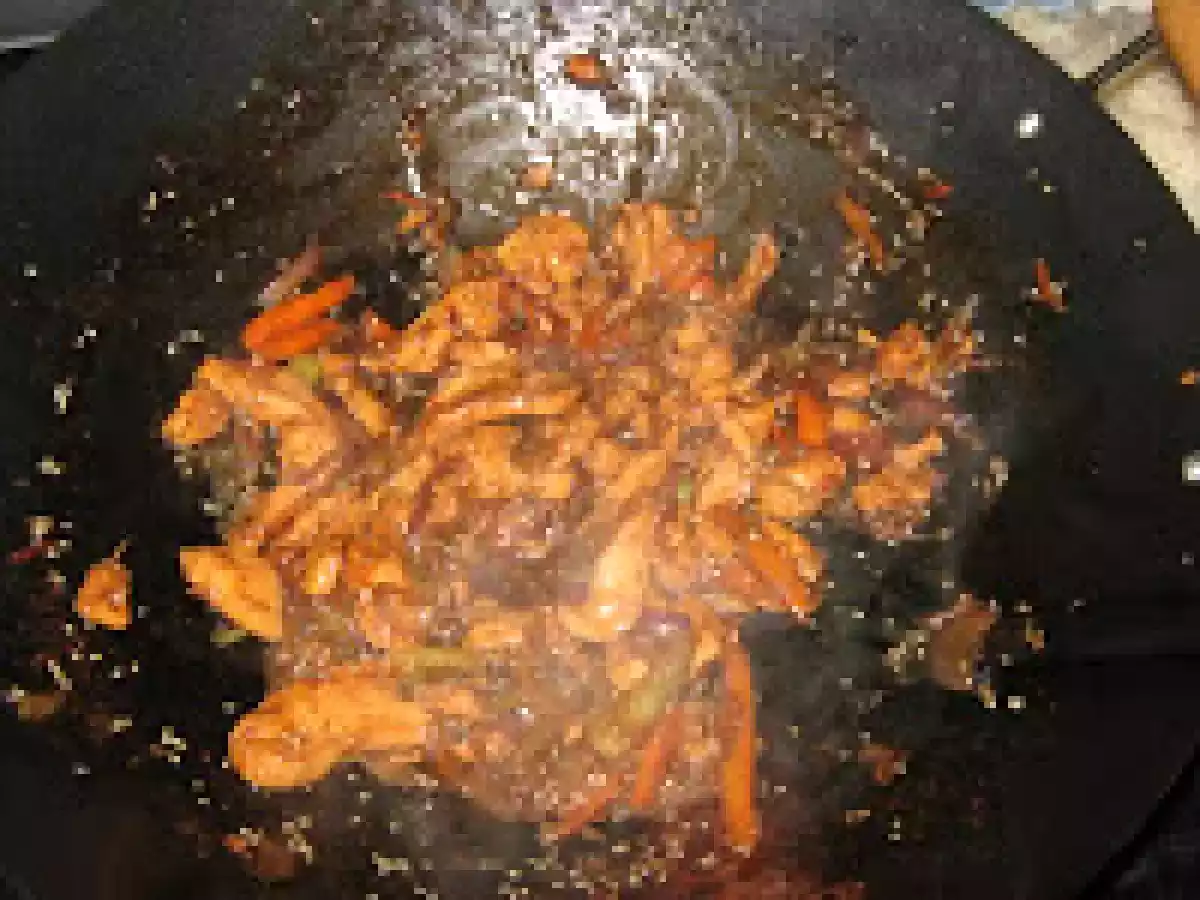 Pui cu legume si orez in stil chinezesc - poza 10