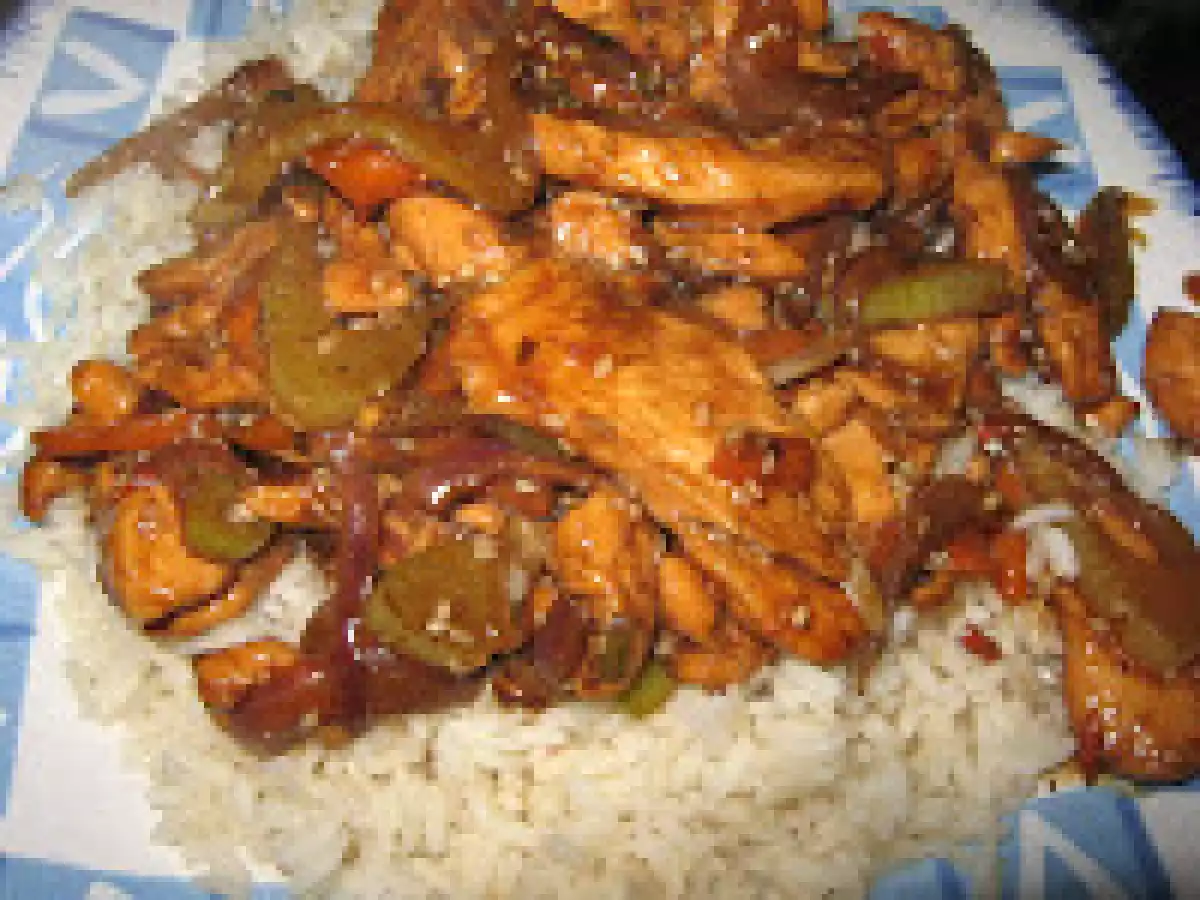 Pui cu legume si orez in stil chinezesc - poza 11