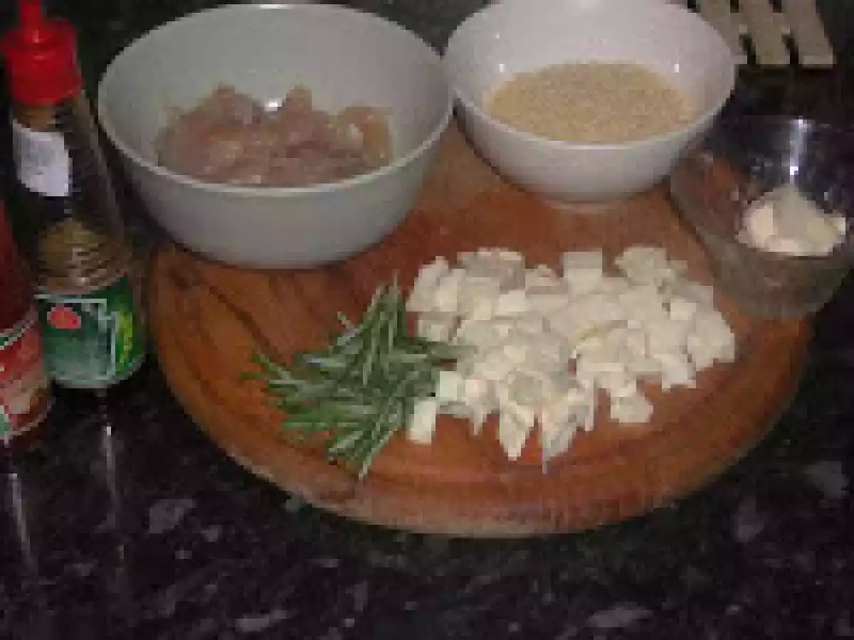 Pui cu mozzarela cu garnitura de cuscus reloaded - poza 2