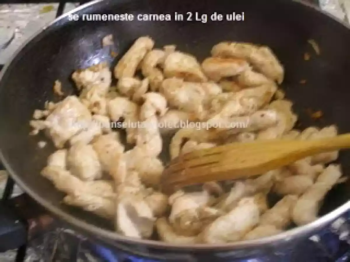 Pui cu pasta rosie de curry - poza 4