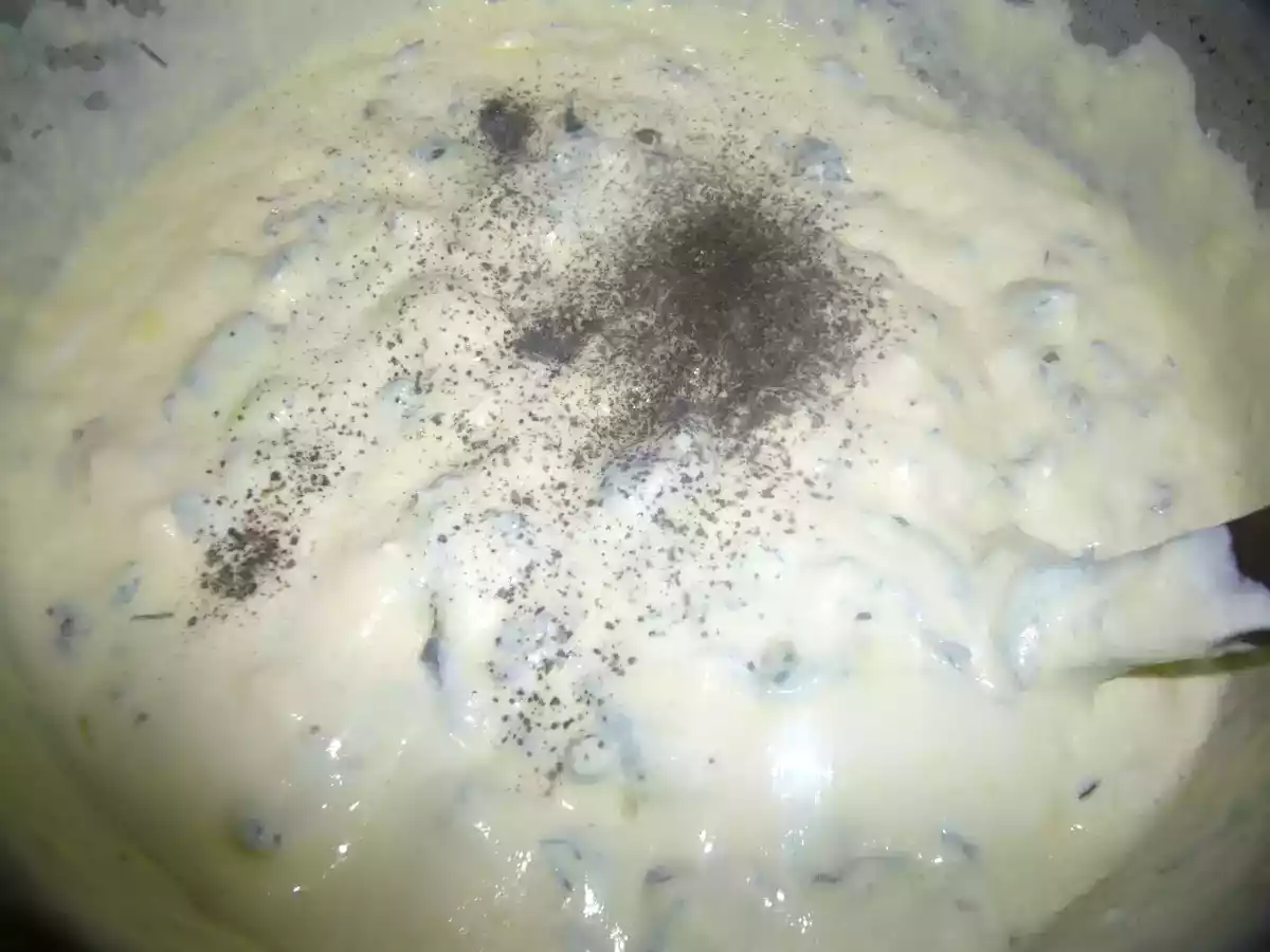 Pui cu smantana si ciuperci - poza 3