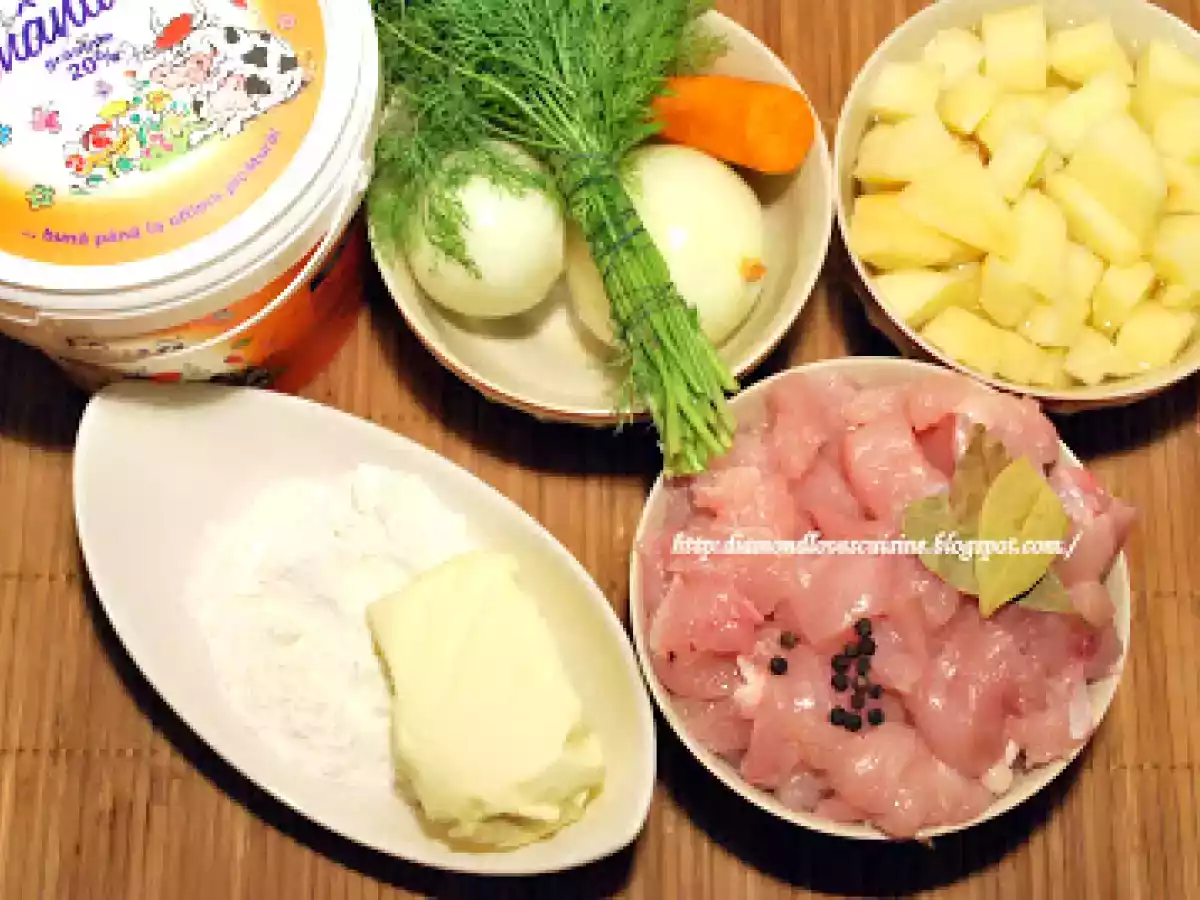 Pui cu sos alb - poza 3