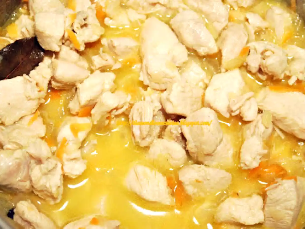 Pui cu sos alb - poza 11