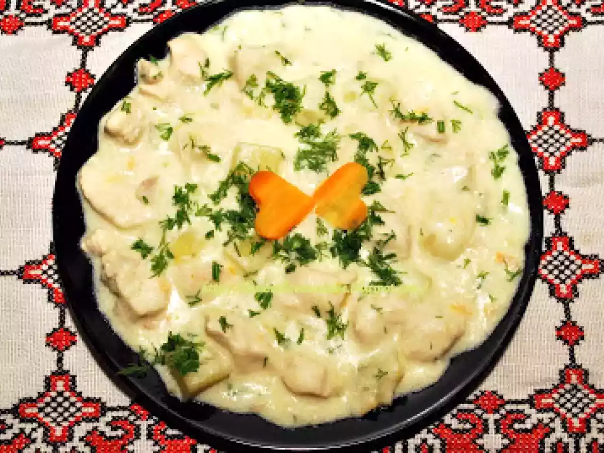 Pui cu sos alb - poza 13