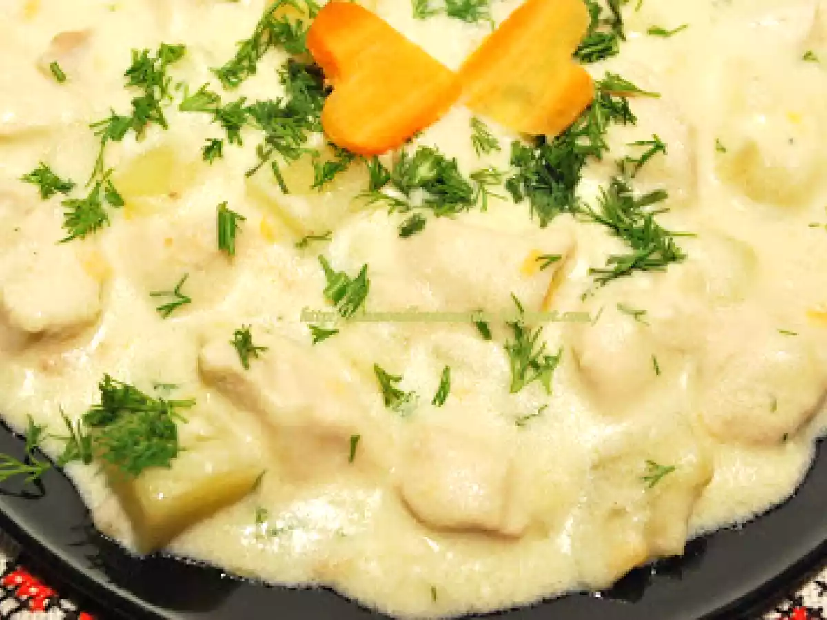 Pui cu sos alb - poza 14