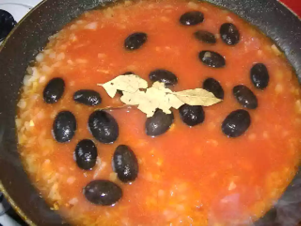 Pui cu sos de masline