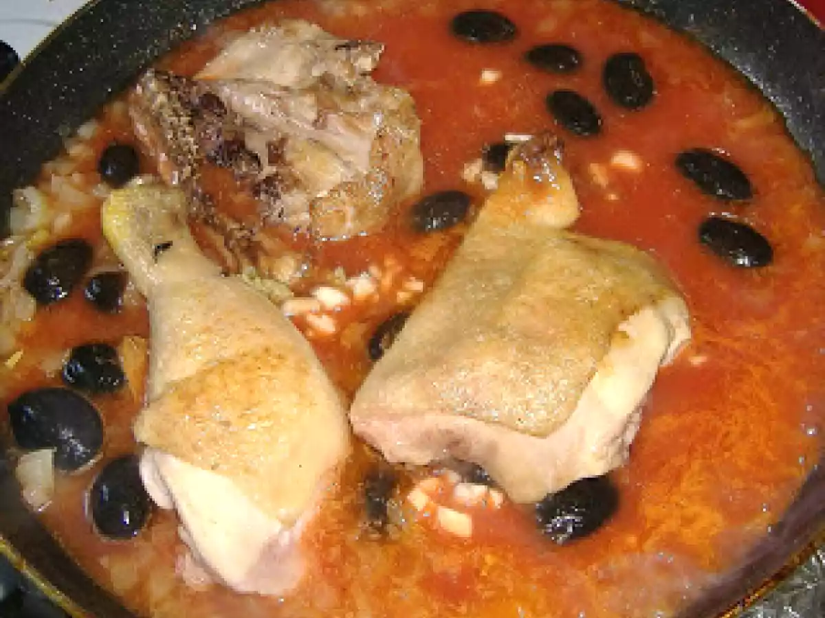 Pui cu sos de masline - poza 2