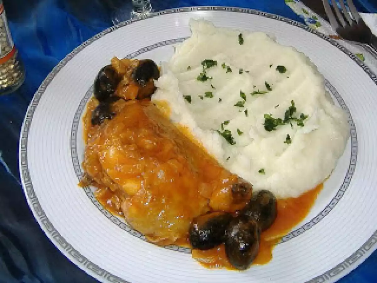 Pui cu sos de masline - poza 3