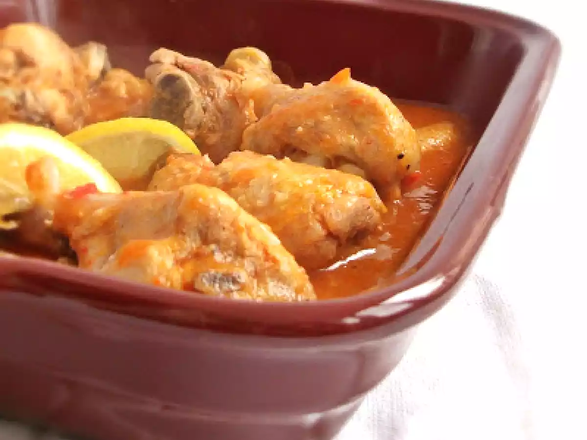 Pui cu sos de morcov si ceapa - poza 2