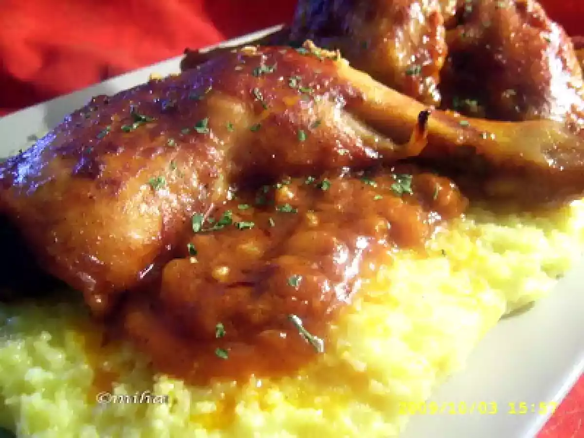 Pui cu sos de rosii si usturoi - poza 6
