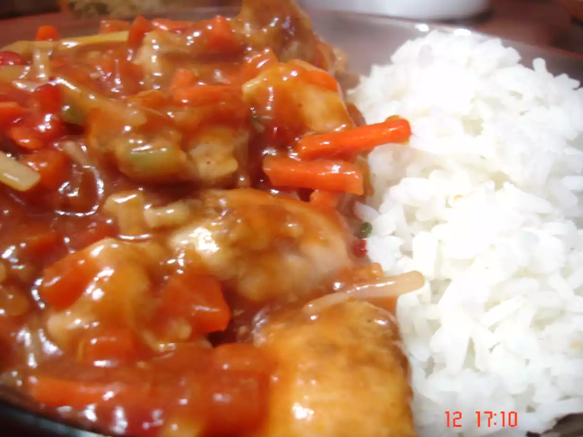 Pui cu sos dulce acrisor - poza 2