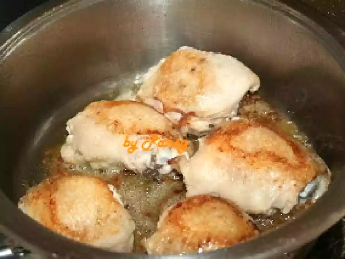 Pui cu sos gorgonzola - poza 4