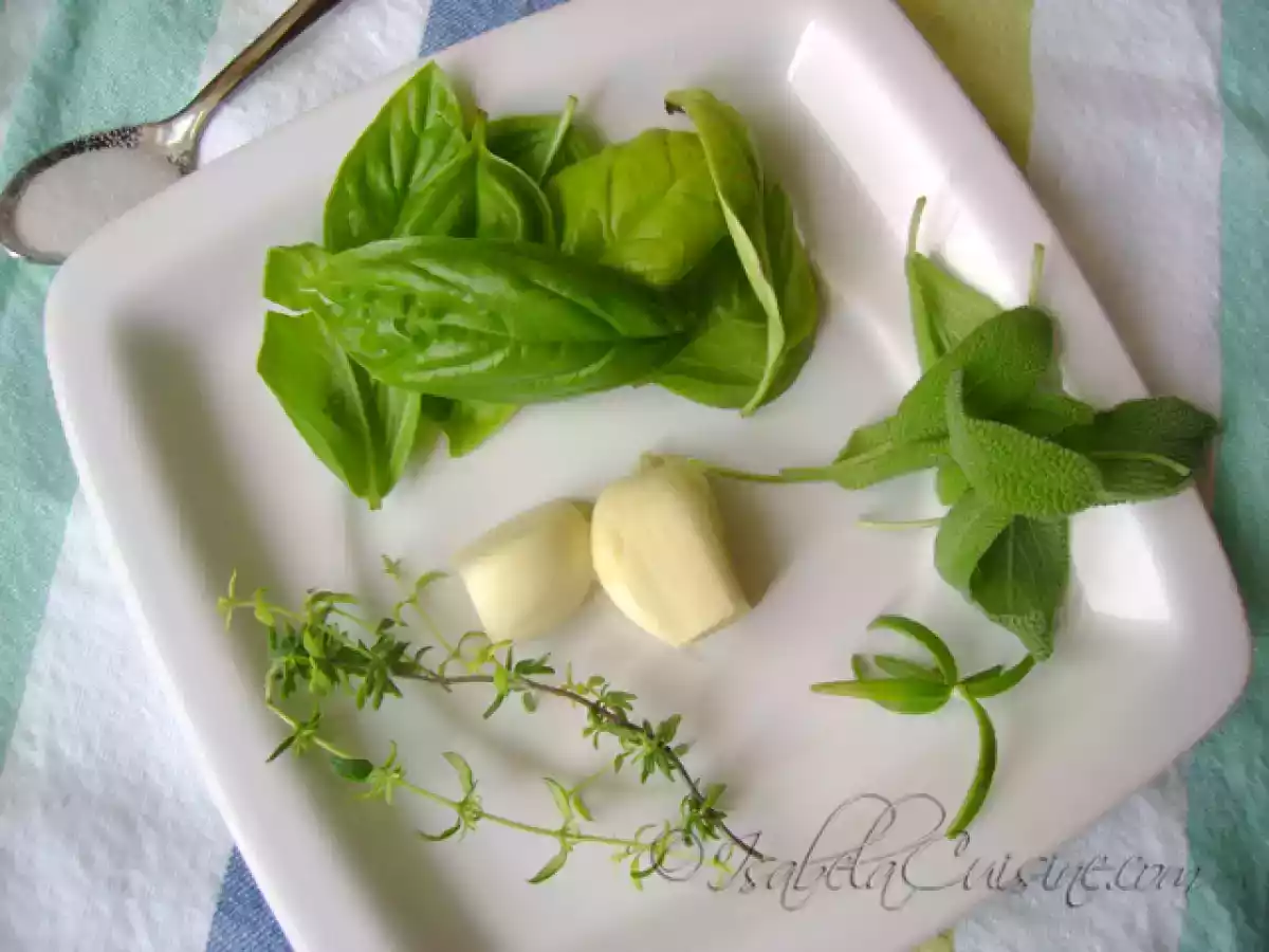 Pui cu unt aromatizat