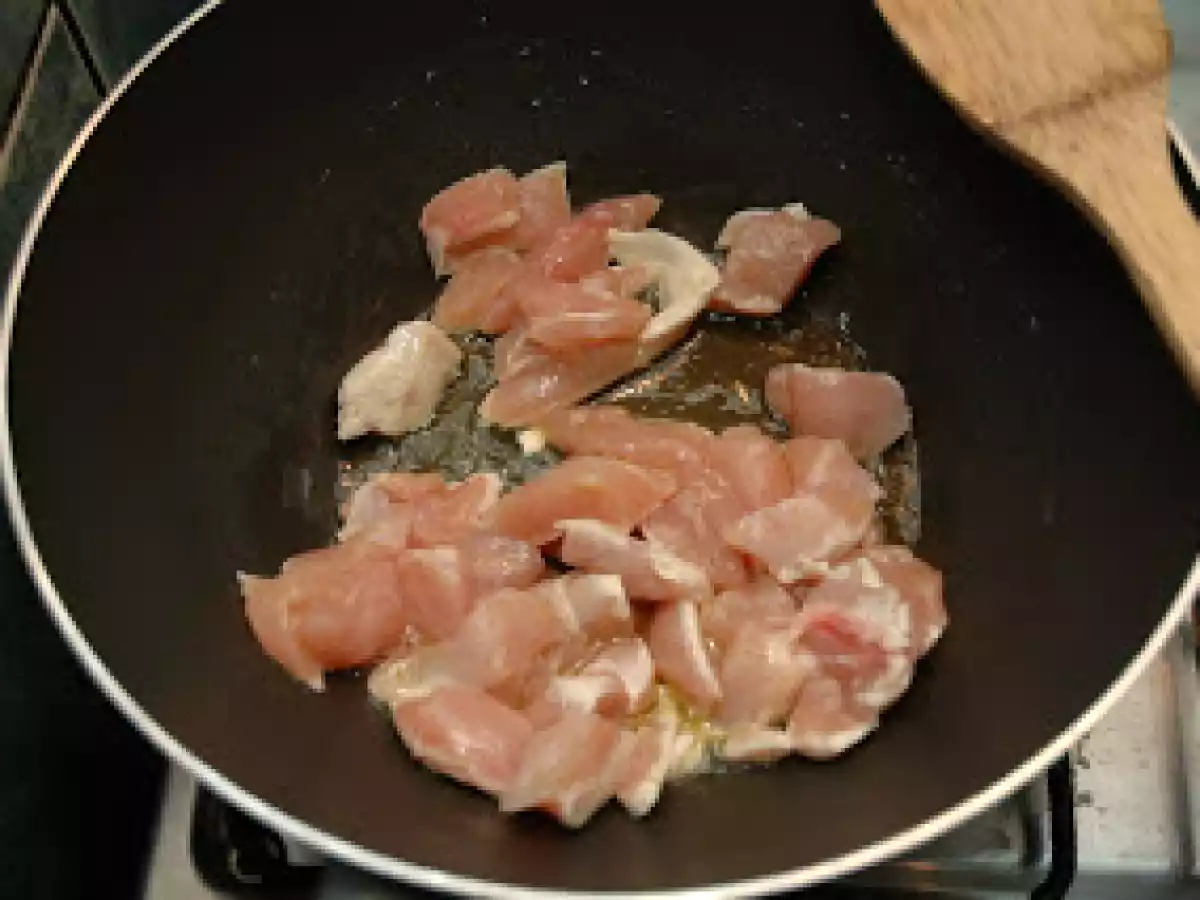 Pui cu varza si ciuperci - poza 8