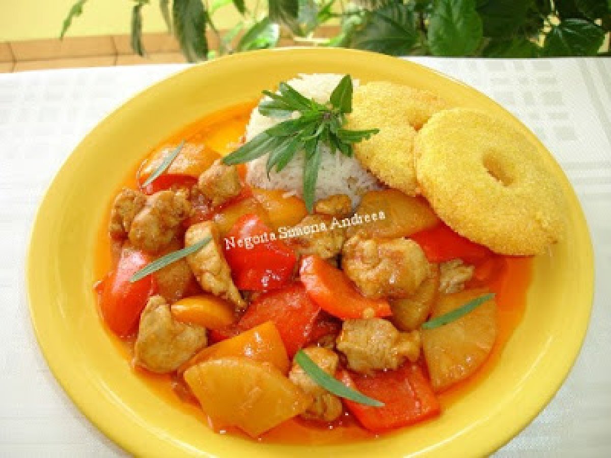 Pui dulce acrisor Rețetă Petitchef