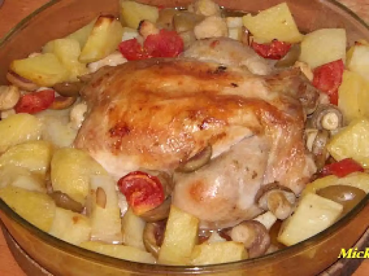 Pui in stil corsican