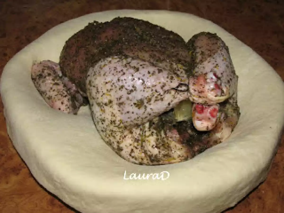 Pui intreg in aluat - poza 4