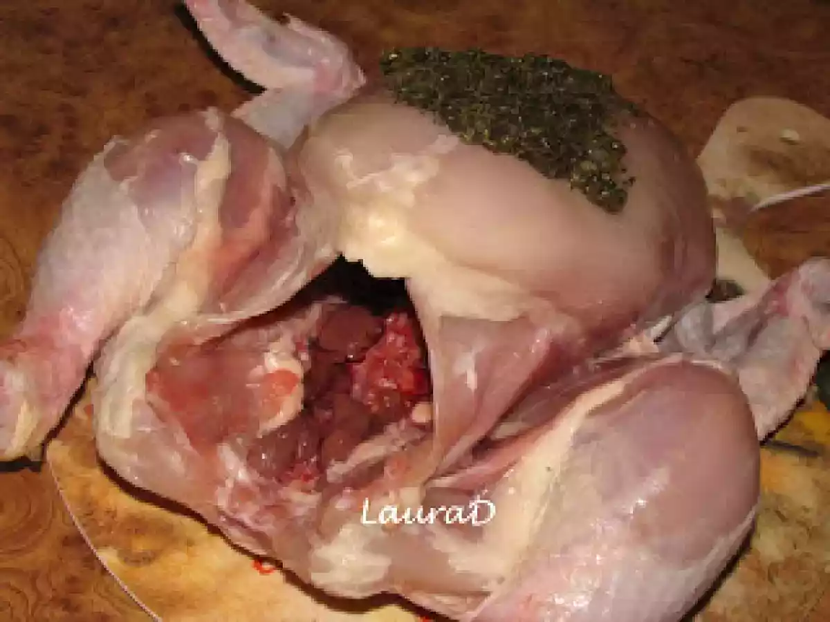 Pui intreg in aluat - poza 6