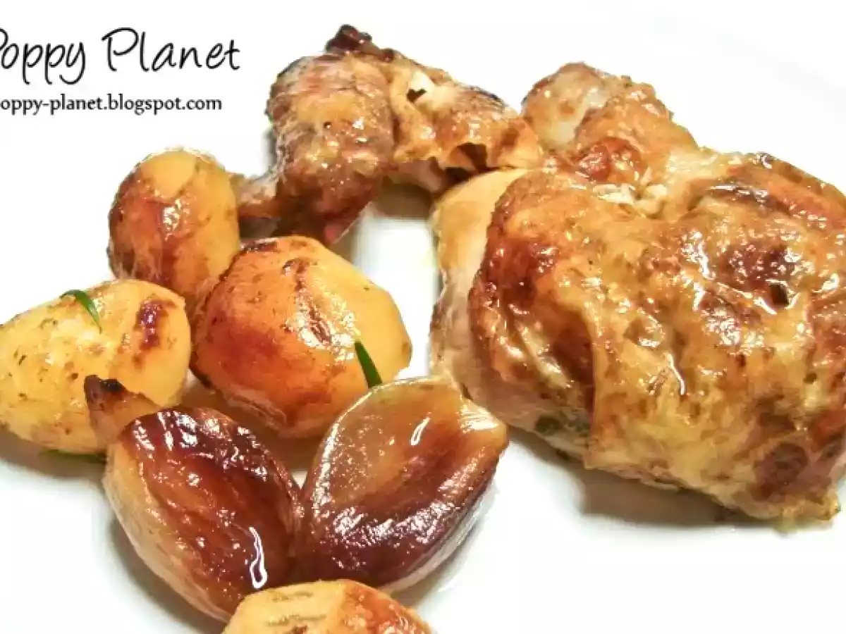 Pui la cuptor a la Jamie Oliver - poza 8