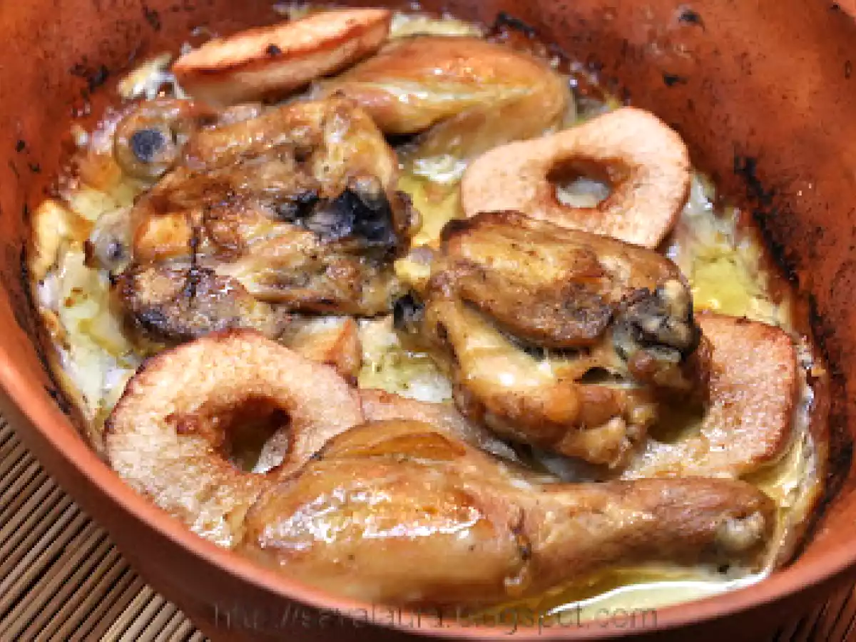 Pui la cuptor cu gutui - poza 2