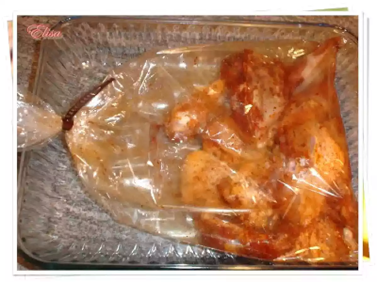 Pui la cuptor in punga - poza 5